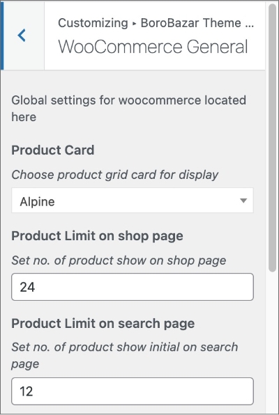 WooCommerce General Settings 1